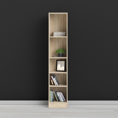 Tvilum Element 80" Bookcase, Oak