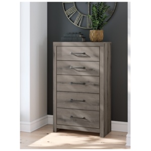 Urbanoore 5 Drawer Chest of Drawers, Brown Gray