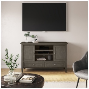 Warm Shaker 47" TV Stand, Gray