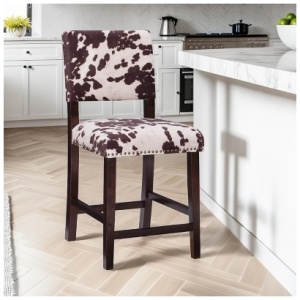 Wes Counter Height Bar Stool , Manhattan Brown
