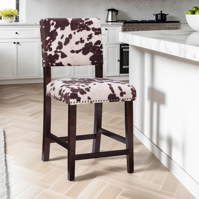 Wes Counter Height Bar Stool , Manhattan Brown