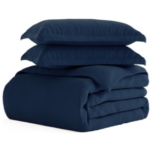 iEnjoy Home King/California King Duvet Set, Navy