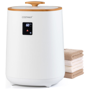 18 L Large Blanket Towel Warmer with LED Display for Bathroom-White