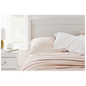 Anarasia Full Sleigh Headboard, White