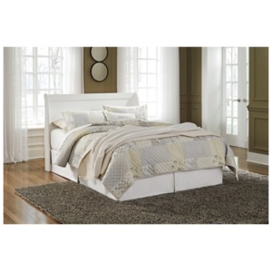 Anarasia Queen Sleigh Headboard, White