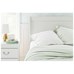 Anarasia Twin Sleigh Headboard, White