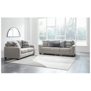 Avenal Park Sofa and Loveseat, Flannel
