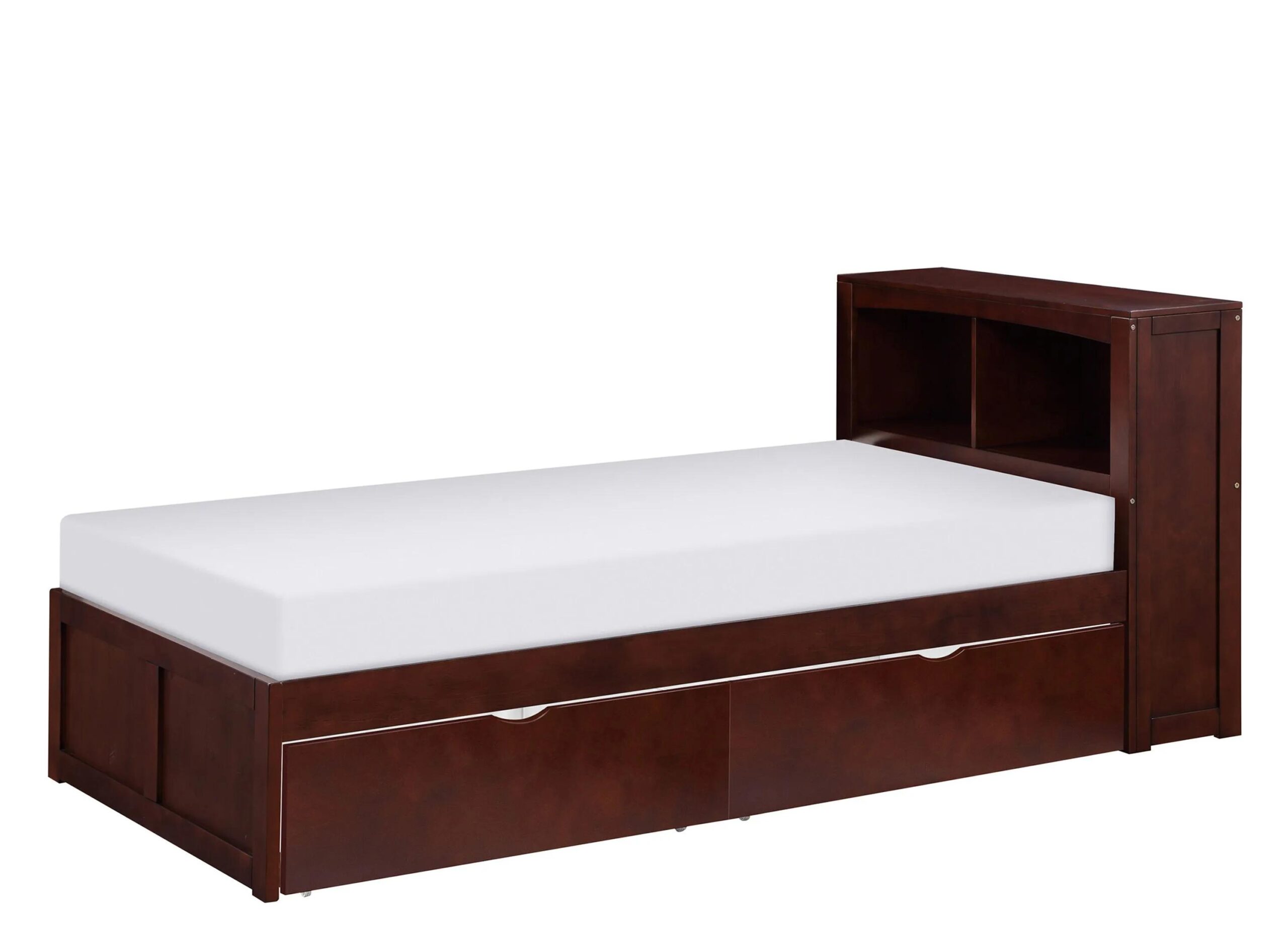 Belisar Headboard Cubby W/ Underbed Drawer Storage Bed