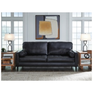 Bryceview Leather Sofa Leather, Onyx