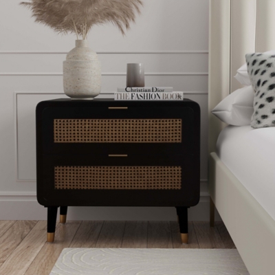 Christine Nightstand, Black