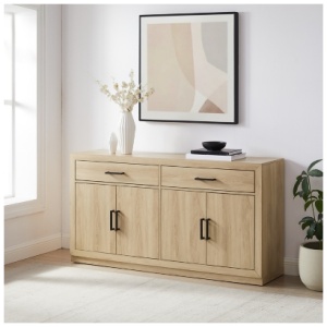 Crosley Furniture Isla Sideboard, Ash