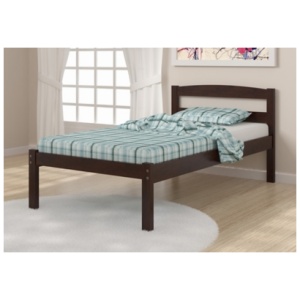 Donco Kids Econo Scandinavian Twin Bed, Cappuccino