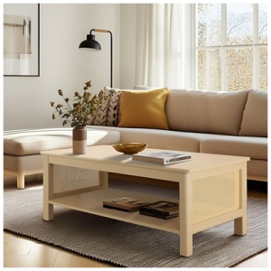 INK+IVY Ashlyn Coffee Table, Natural