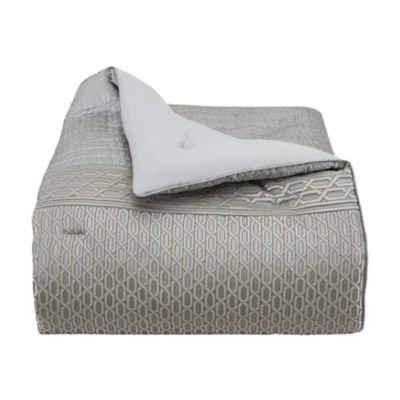 J. Queen New York Metropolitan 4 Piece King Comforter Set, Cloud