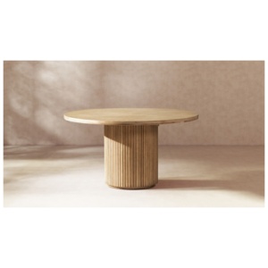 Jennifer Taylor Home Charlotte Dining Table, Bleached Blonde