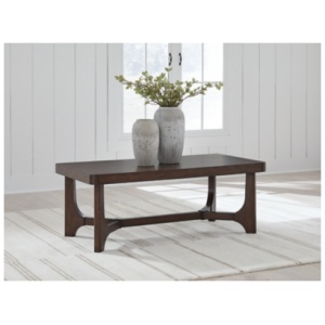 Korestone Coffee Table, Dark Brown