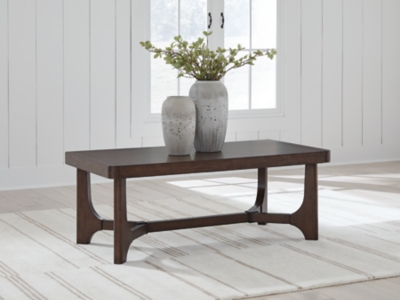 Korestone Coffee Table, Dark Brown