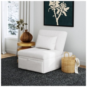 Linon Grayson Sofa Bed, Ivory