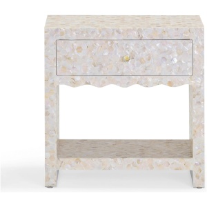 Piara Mother of Pearl Inlaid Nightstand