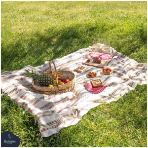 Rainbow Turkish Blanket