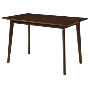 Rectangle Dining Table for 4-6 People 47" Kitchen Table-Walnut