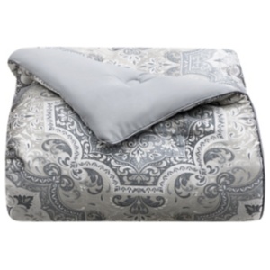Royal Court Lisbon 3-Piece King/California King Comforter Set, Slate