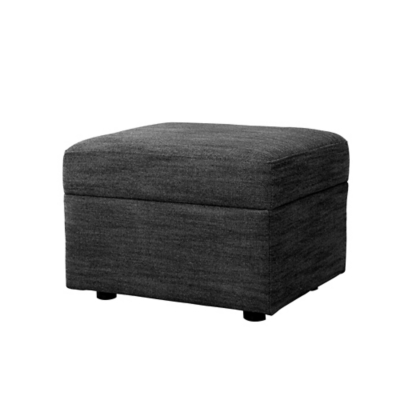 Soho Ottoman, Dark Gray