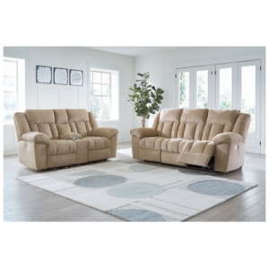 Tip-Off Sofa and Loveseat, Wheat