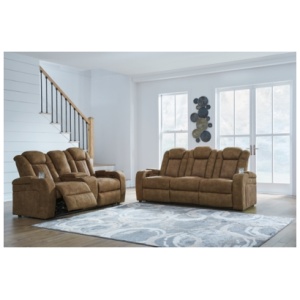 Wolfridge Sofa and Loveseat, Brindle