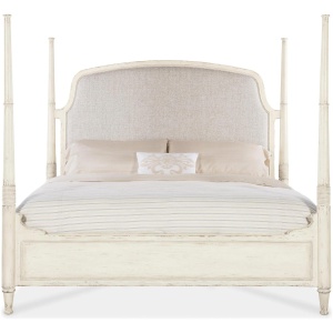 Americana Upholstered Poster Bed