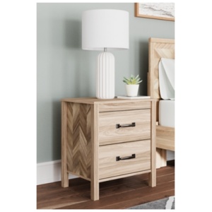 Battelle 22" 2 Drawer Nightstand
