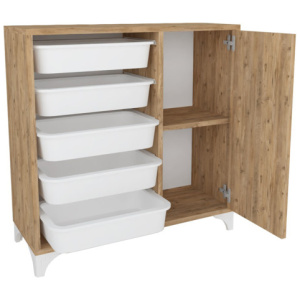 Buffet Cabinet Sideboard with Storage and Removable Drawers