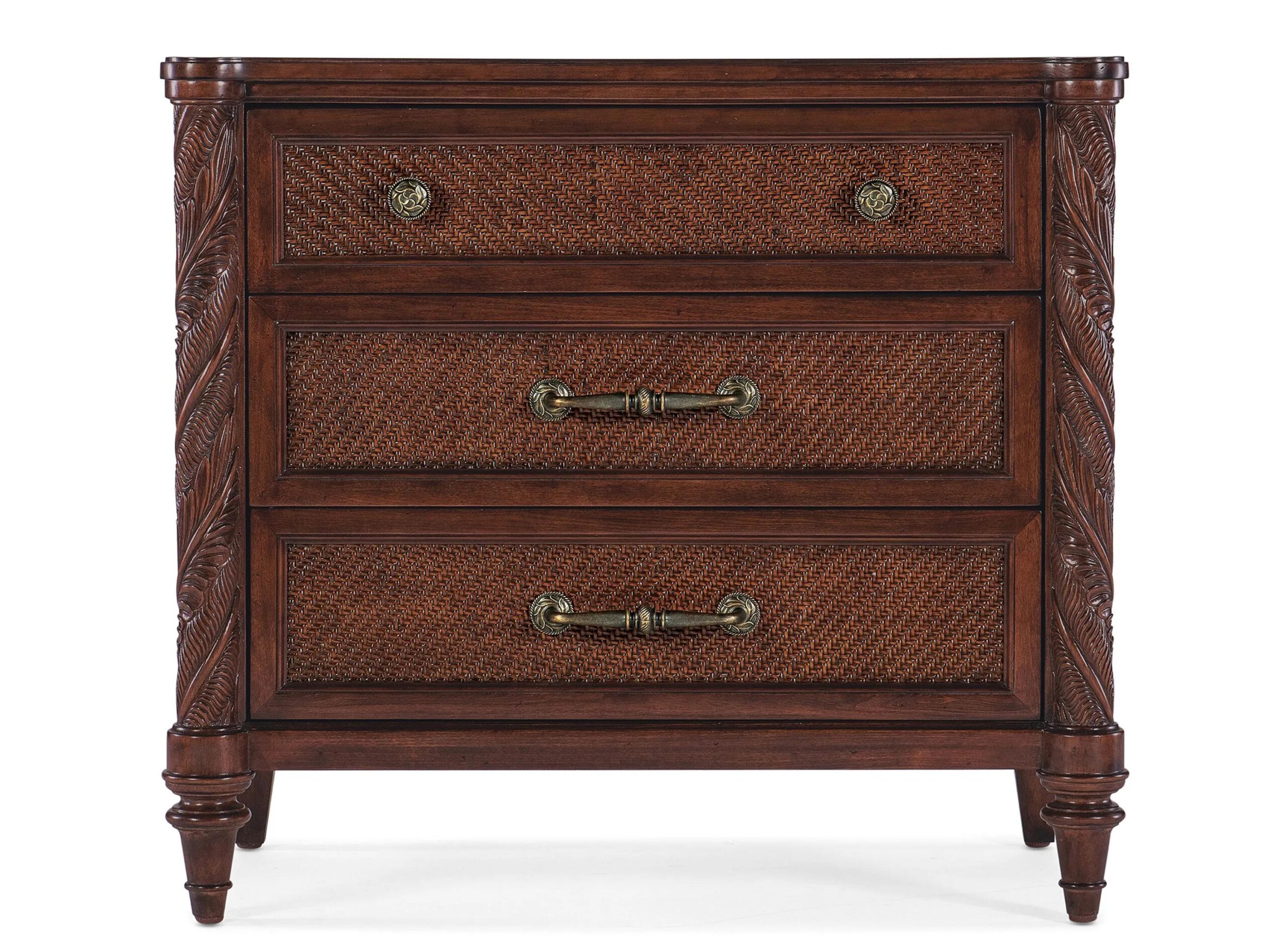 Charleston Three-Drawer Nightstand