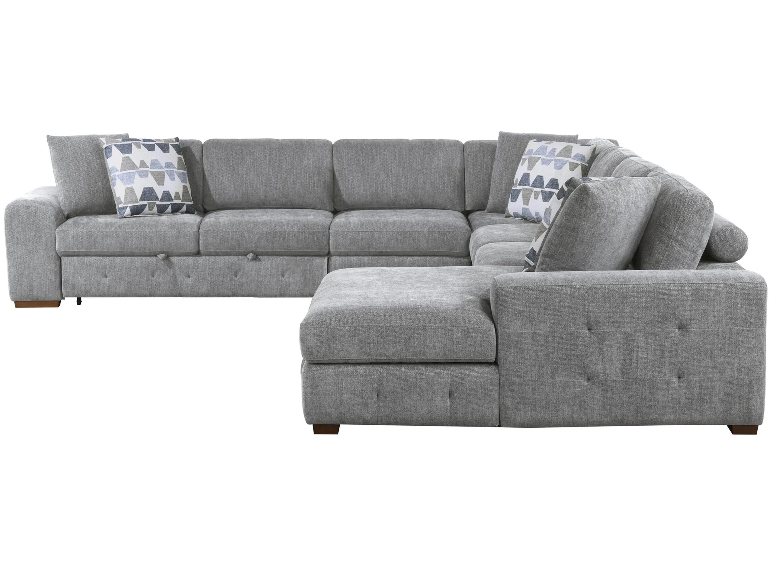 Dolman 5-pc. Sectional with Pop-Up Sleeper