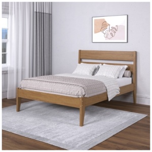 Donco Kids Full Platform Bed, Urban Oak
