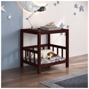 Donco Trading Best Friend End Table, Cappuccino