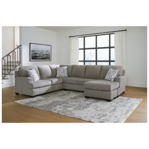 Erinsburg 2-Piece Sectional with Chaise, Iron