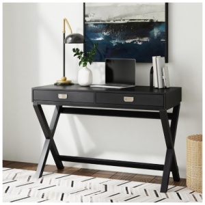 Heather Writing Desk, Black