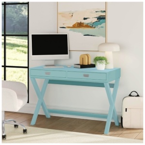 Heather Writing Desk, Blue