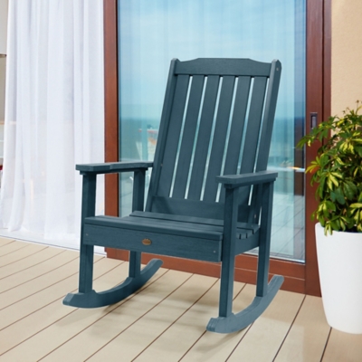 Highwood® Lehigh Outdoor Rocking Chair , Nantucket Blue