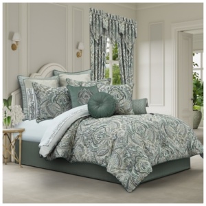 J. Queen New York Nico 4-Piece Queen Comforter Set, Spa