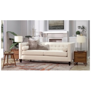 Jennifer Taylor home Jack Sofa, Sky Neutral Beige