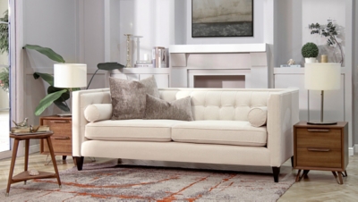 Jennifer Taylor home Jack Sofa, Sky Neutral Beige