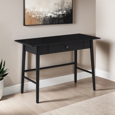 Linon Charlotte 42" Home Office Desk, Black