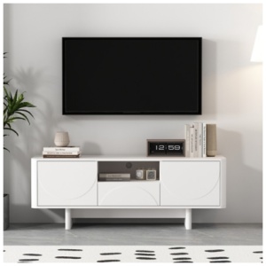 Manhattan Comfort Ella 59" TV Stand, White