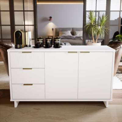 Manhattan Comfort Granville Sideboard, White
