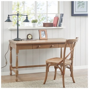 Martha Stewart Tabitha 48" Home Office Desk, Natural
