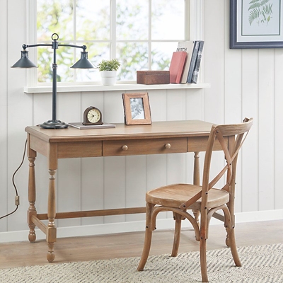 Martha Stewart Tabitha 48" Home Office Desk, Natural