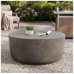 Modway Brion Outdoor Coffee Table, Gray