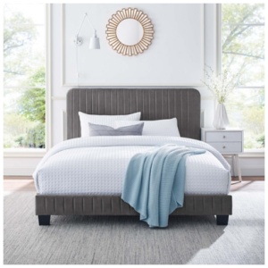 Modway Celine Queen Platform Bed, Gray